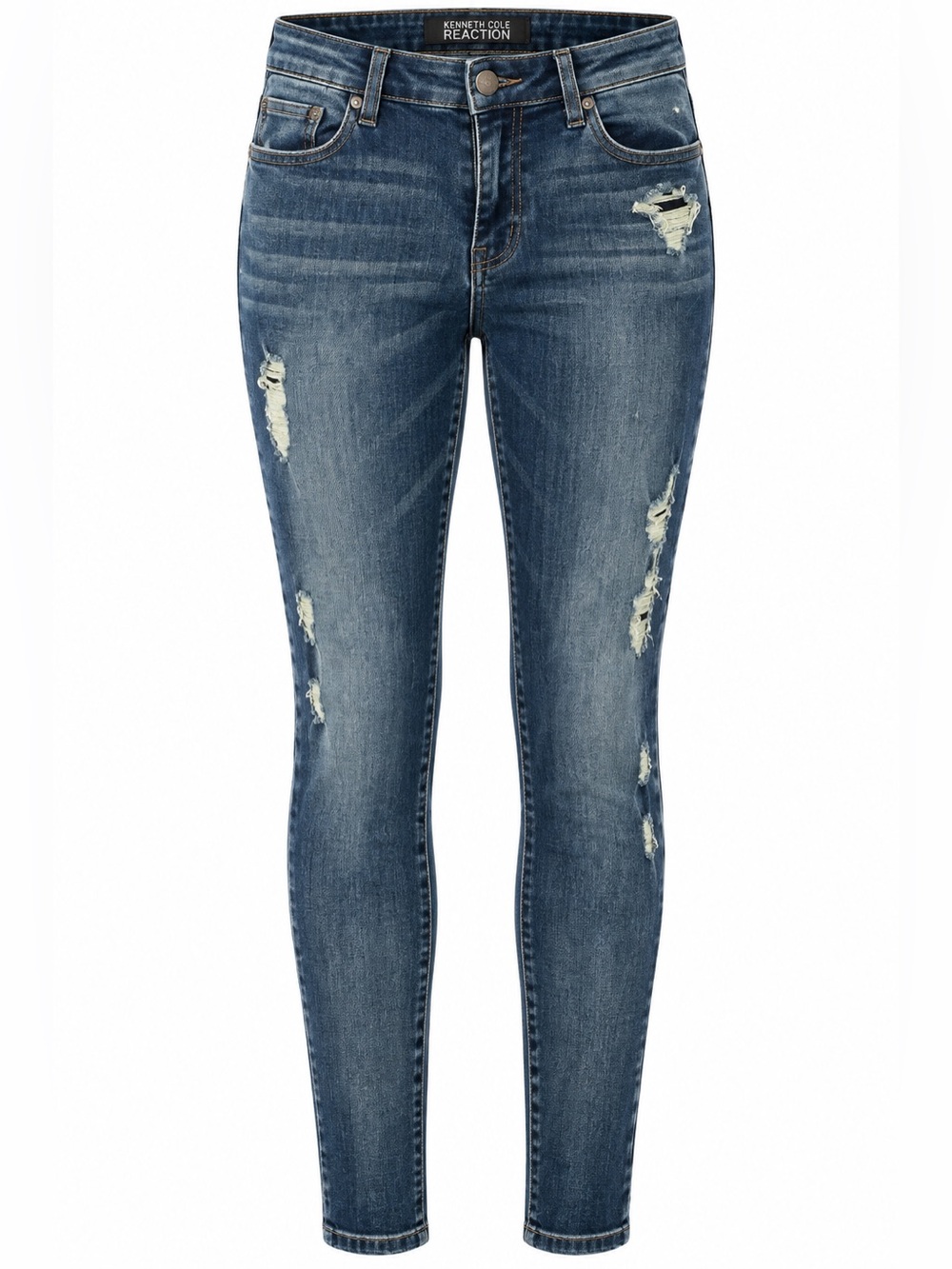 Kenneth Cole Reaction Y2K Distressed Skinny Jeans Women’s Size 6